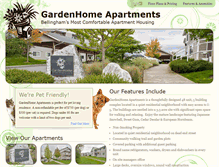 Tablet Screenshot of gardenhomeapartments.com